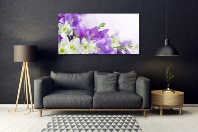 Quadro in vetro Pianta di fiori