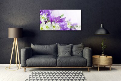 Quadro in vetro Pianta di fiori