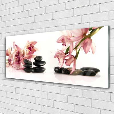 Quadro su vetro Spa Flower L'arte dello zen