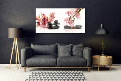 Quadro su vetro Spa Flower L'arte dello zen