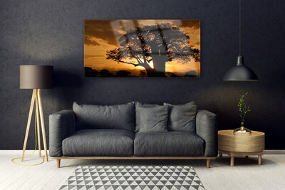 Quadro in vetro Albero della natura