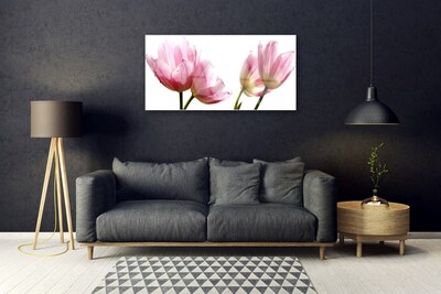 Quadro in vetro Pianta di fiori