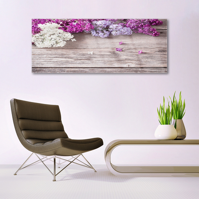 Quadro in vetro Pianta di fiori