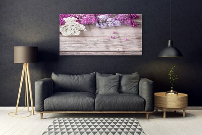 Quadro in vetro Pianta di fiori