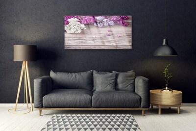 Quadro in vetro Pianta di fiori