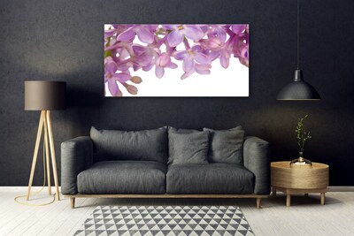 Quadro in vetro Pianta di fiori