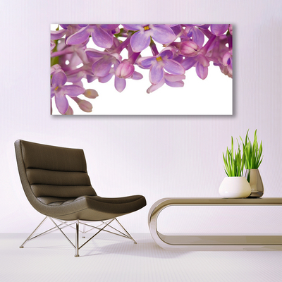 Quadro in vetro Pianta di fiori