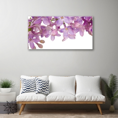 Quadro in vetro Pianta di fiori