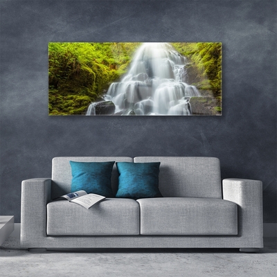 Quadro in vetro Cascata Natura