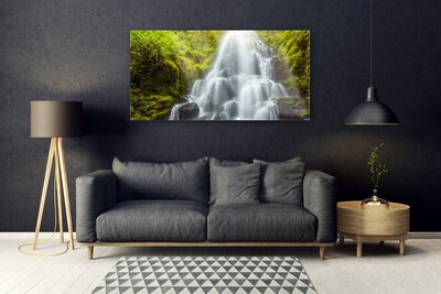 Quadro in vetro Cascata Natura