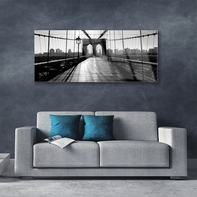 Quadro su vetro Architettura a ponte