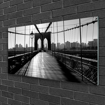 Quadro su vetro Architettura a ponte