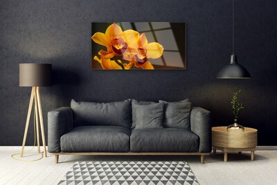 Quadro in vetro Pianta di fiori