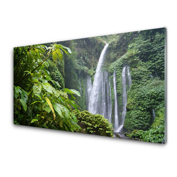 Quadro in vetro Cascata Natura