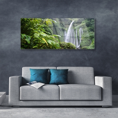 Quadro in vetro Cascata Natura