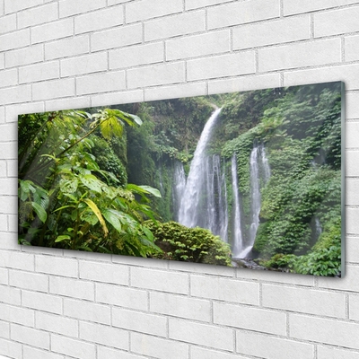 Quadro in vetro Cascata Natura