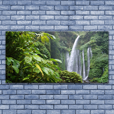 Quadro in vetro Cascata Natura