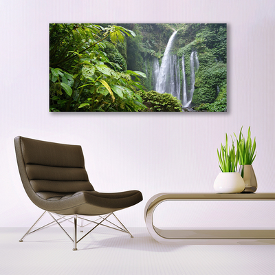 Quadro in vetro Cascata Natura