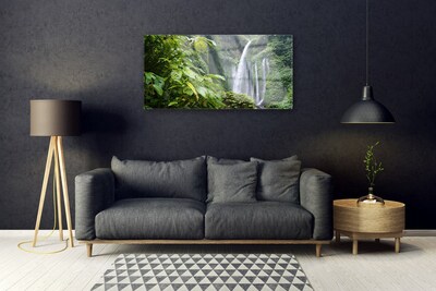 Quadro in vetro Cascata Natura