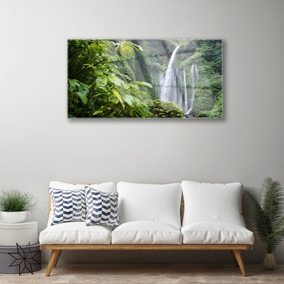 Quadro in vetro Cascata Natura