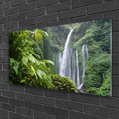 Quadro in vetro Cascata Natura