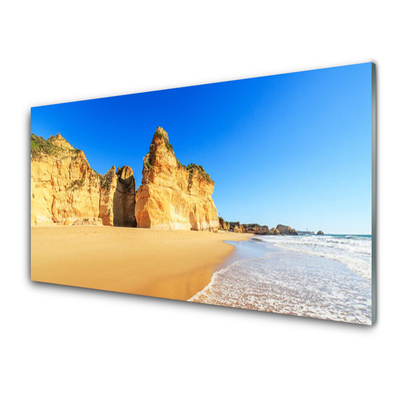 Quadro in vetro Paesaggio di Ocean Beach