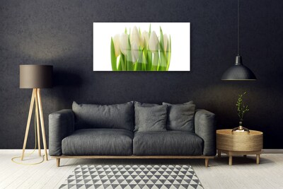 Quadro su vetro Tulipani Pianta Naturale