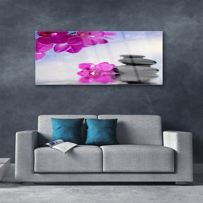 Quadro in vetro Fiori Pianta di orchidea