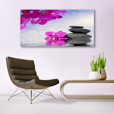 Quadro in vetro Fiori Pianta di orchidea