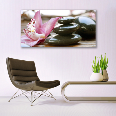 Quadro su vetro Arte delle orchidee