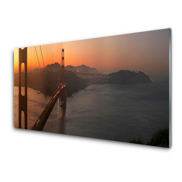 Quadro in vetro Architettura a ponte