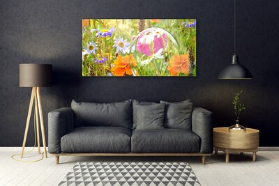 Quadro in vetro Fiori Pianta naturale