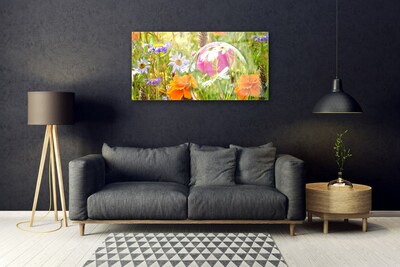 Quadro in vetro Fiori Pianta naturale