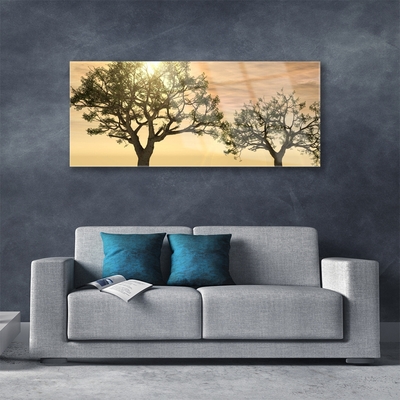 Quadro su vetro Alberi della natura