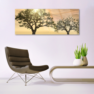 Quadro su vetro Alberi della natura