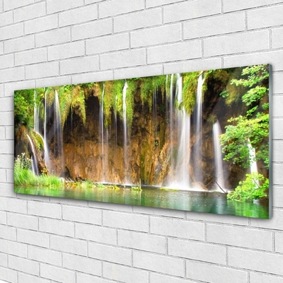 Quadro in vetro Cascata Natura