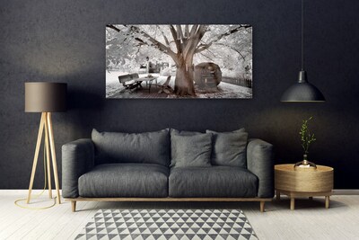 Quadro su vetro Albero della natura