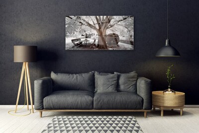 Quadro su vetro Albero della natura