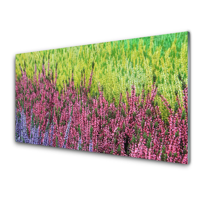 Quadro vetro Fiore Pianta naturale