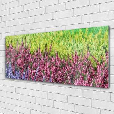 Quadro vetro Fiore Pianta naturale