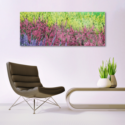 Quadro vetro Fiore Pianta naturale