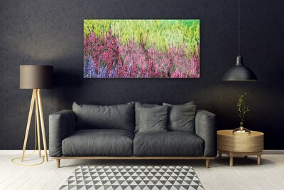 Quadro vetro Fiore Pianta naturale