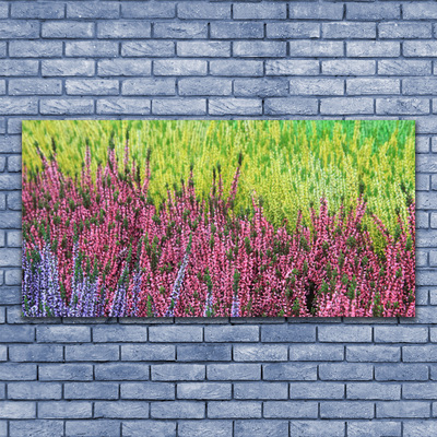 Quadro vetro Fiore Pianta naturale