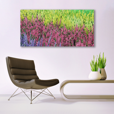 Quadro vetro Fiore Pianta naturale