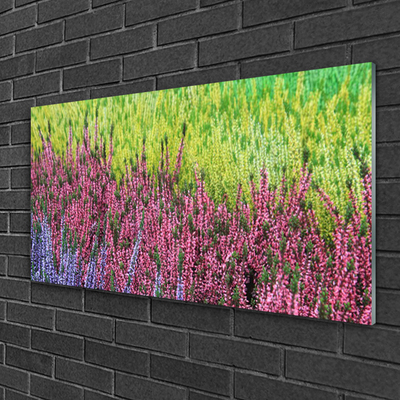 Quadro vetro Fiore Pianta naturale