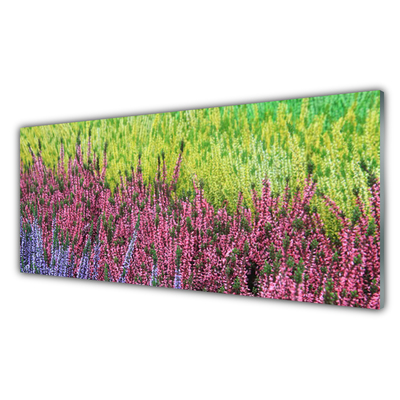 Quadro vetro Fiore Pianta naturale