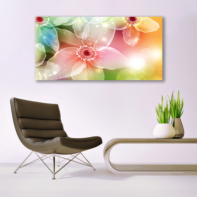 Quadro su vetro Fiore Pianta Natura Arte