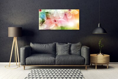 Quadro su vetro Fiore Pianta Natura Arte