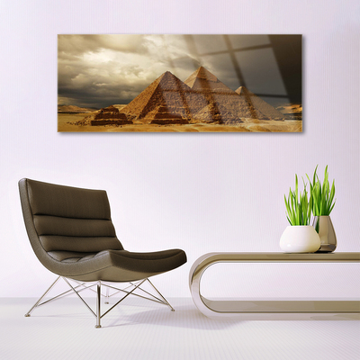 Quadro in vetro Piramidi Architettura