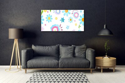 Quadro vetro Fiori Pianta naturale